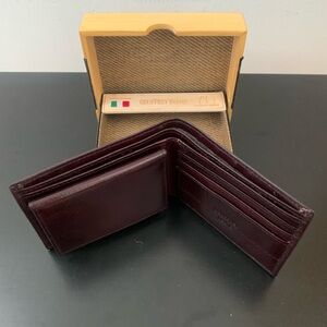 NWT Geoffrey Beene Men’s Leather Wallet